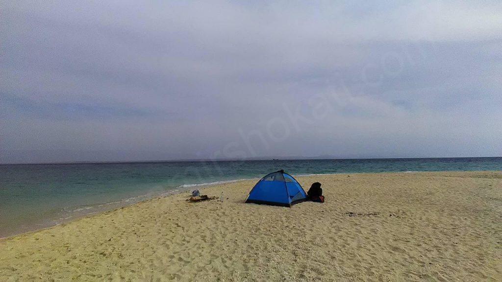 کمپ و چادرزنی در جزیره مارو - شیدور